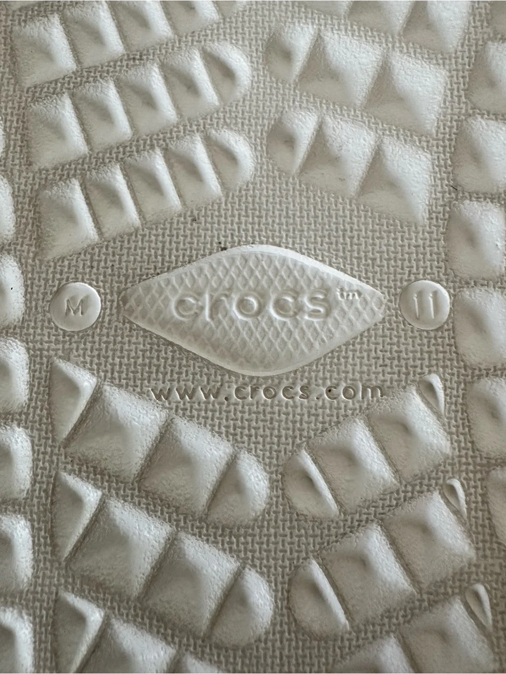 CROCS CitiLane Roka Perforated Slip-On Loafers Blue with White Soles size 11